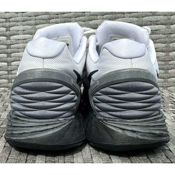 Nike Men's Lunarglide 6 White Grey Black Running Shoes Size 12.5 - Picture 4 of 7